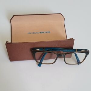 RICHARD TAYLOR Unisex Eyeglasses 53-18-140 W/ Original Case